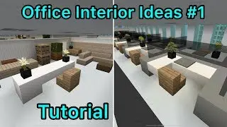 Minecraft: Office Interior Ideas #1 - Tutorial