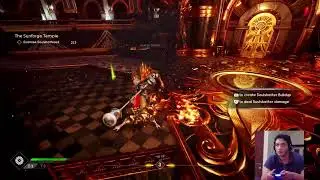 Reaction Godfall game