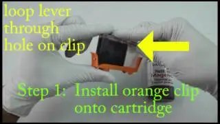How to refill a Silo Ink Refillable Cartridge for Canon Printers