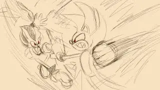 Super Smash REX - Super Sonic (me lol) VS Super Shadow (LVL9 CPU)