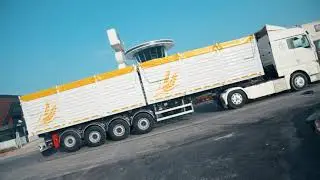 Grain carrier semitrailer // Зерновоз Полуприцеп // Getreideanh&auml;nger
