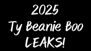 2025 TY BEANIE BOO AND BEANIE BELLIES LEAKS! - Plus Halloween and Christmas Beanies!
