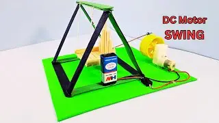 How to make DC Motor Swing at Home  ||  DIY Automatic Swing