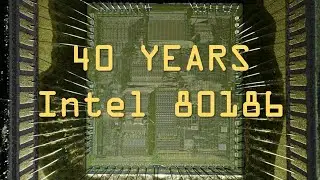40 years Intel 80186