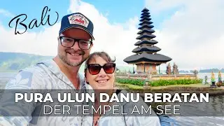 Bali 4K - Pura Ulun Danu Bratan - Der schwimmende Tempel im Herzen Balis