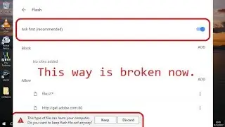 The Ultimate Flash Player Chrome FIX for 2018