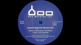 Langston Hugg &ndash; There's A Message In The Music (Phat's And Small Mix)