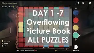 [Wuthering Waves] DAY 1-7 Overflowing Picture Book Mini Event All Puzzles Guide
