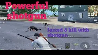 The real power of shotgun fasted 8 kill by shotgun pubgmobile #reactionbyforeigners #rdxkkgaming