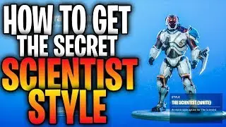 HOW TO GET THE *SECRET* WHITE SCIENTIST SELECTABLE STYLE + BACK BLING (Scientist Skin EASTER EGG)