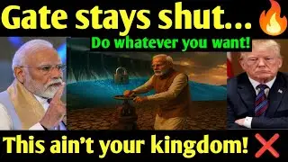 India Says NO! Refuses to Release Water to Pakistan Despite US Pressure 💧🇮🇳