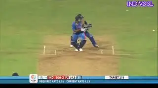 Virat Kohli 35 (49) Vs Srilanka in CWC Final 2011