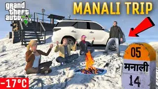 GTA 5 : MICHAEL'S FAMILY GOING TO MANALI ON FORTUNER ! GTA V INDIA TOUR EPISODE 3 !