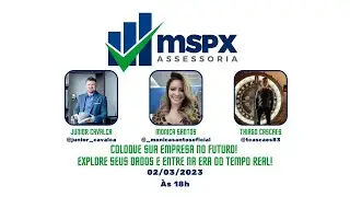 Explore seus dados e entre na era do tempo real!  I MSPX com Junior Cavalca e Thiago Cascaes.