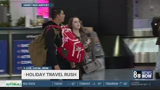 Harry Reid Airport braces for holiday travel rush
