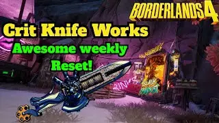 Crit Knife Fixed New Weekly Reset Update Borderlands 4