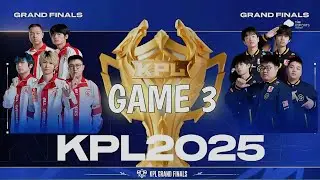 Матч AG против Wolves, игра 3 &ndash; Гранд-финал Китайской Премьер-лиги 2025 🔥