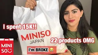 HUGE AF Miniso Haul + Review | Alina Saleem