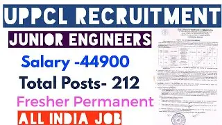UPPCL JE Recruitment 2020 &ndash; 212 Junior Engineer Vacancy