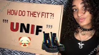 UNIF dada boot unboxing & try on