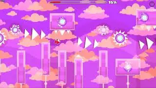 Geometry Dash: Intergalactic Comedy by Dittoh and tenzk: EASY DEMON