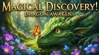 The Sleeping Forest Dragon 🐉 Magical Fantasy World (4K)