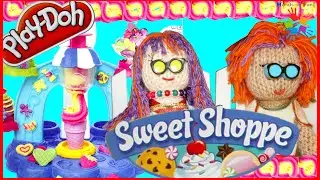 PLAYDOH Swirl & Scoop Ice Cream Sweet Shoppe Playdough Waffle Cone Desert by Hands on Fun Toys