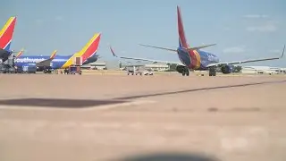 Turbines at Dallas Love Field are turning plane exhaust into energy to charge electric vehicles