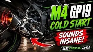 M4 GP19 Exhaust Cold Start on My 2025 ZX-10R