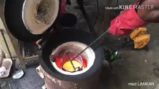 Lost foam casting a stool