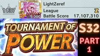 Tournament of Power Season 32 QUICK GUIDE PART 1 (Dragon Ball Legends)