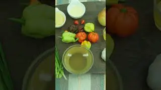 Habanero Hot Sauce aka Caribbean Pepper Sauce 🌶