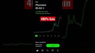 PHUN with almost 400% gain!!!!