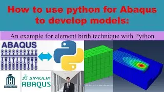 An example for element birth technique with Python