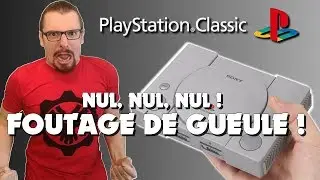 PLAYSTATION CLASSIC le TEST : C'EST NUL et SANS INT&Eacute;R&Ecirc;T !