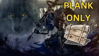 Artorias with only a plank shield.