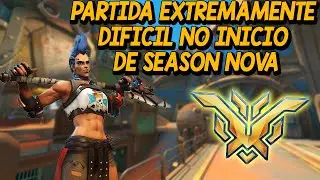 Overwatch 2 -  A JUNKER QUEEN CONTINUA MUITO FORTE MESMO DEPOIS DO NERF (DICAS MAIN TANK)