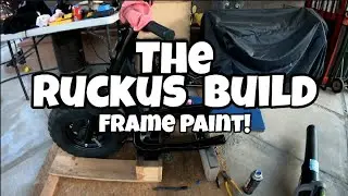 The Ruckus Build // Frame Paint // Vlog Series