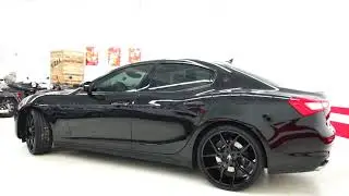 2018 Maserati Ghibli S Q4 CUSTOM ($93K MSRP) - LOW MILES / CUSTOM BLACK OUT PACKAGE