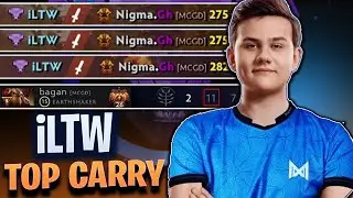 iLTW Vs Nigma Teammate Gh in Pub | Dota 2 7.29 Faceless Void VS Earthshaker