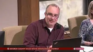 Monroe County Solid Waste Management District, March 9, 2023