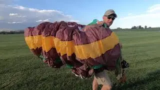How to lay out a Paramotor Wing