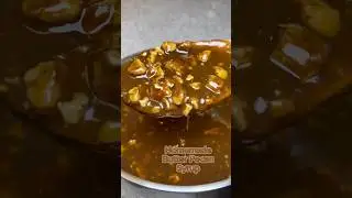 Homemade Butter Pecan Sauce