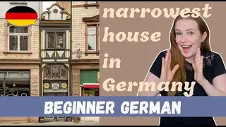 (SHORT) The Narrowest Half-Timbered Houses In Germany│Beginner German