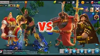 Guan Yu/Alexander vs Xiang Yu/Genghis Khan - Rise of Kingdoms RoK