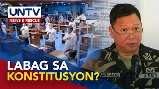 Ilang senador, nanindigang labag sa Saligang Batas ang posisyon ni Parlade sa NTF-ELCAC