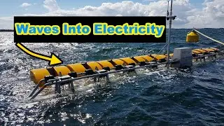 Weptos Floating Energy Converter Turns Waves into Electricity