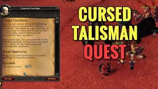 Cursed Talismans Quest (WoW TBC)