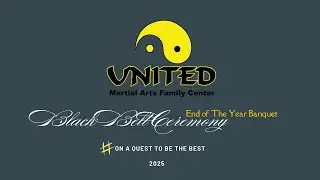 2025 Black Belts Presentation United Martial Arts