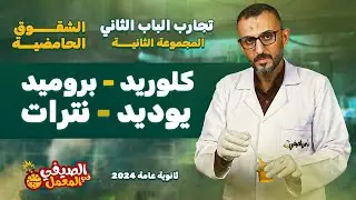 الصيفي في المعمل ح4 | تجارب الباب الثاني التحليل الكيميائي | الكشف عن المجموعة الثانية أ/عمرو الصيفي